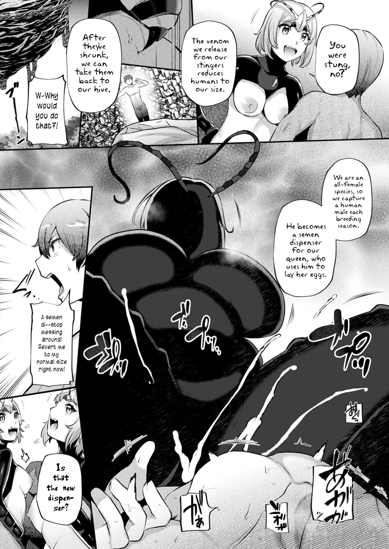 Hentai Manga Comic-Horny Hornets-Read-4